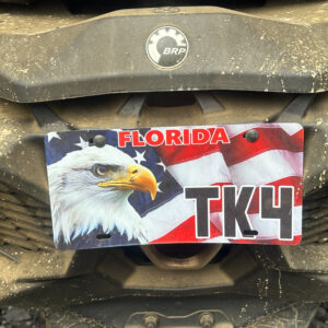 Eagle License Plate (Personalized)